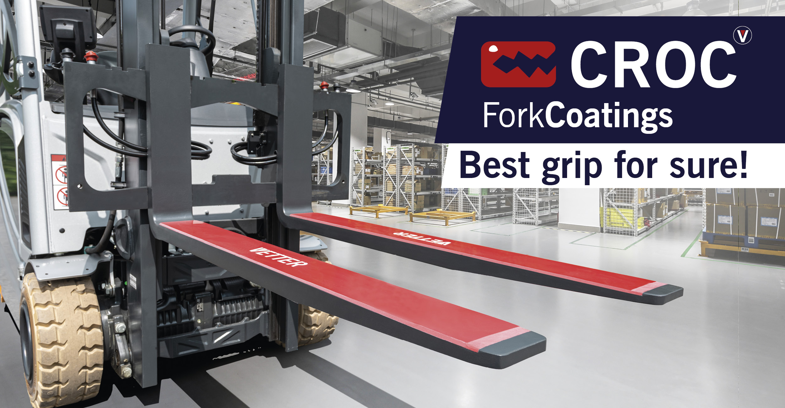 CROC fork coatings: best grip for sure!